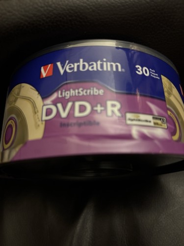 Verbatim lightscribe dvd 30 - verbatim, dvd+r