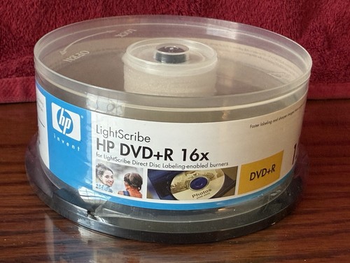 Lightscribe dvd r - hp,