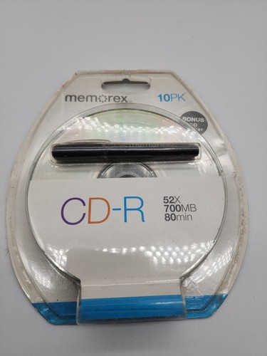 Memorex 10pk 52x - cd-r, 700mb