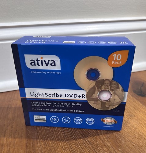 Ativa lightscribe dvd 7gb - ativa,