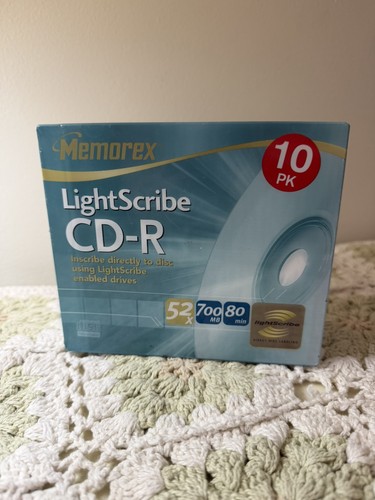 New memorex lightscribe - new,
